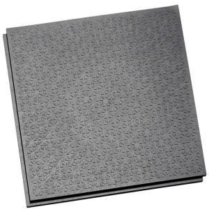Großküchenboden Stufenfalzfliese 10 mm R13-V6 grau 